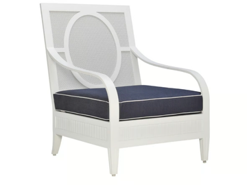 SAVANNAH - Powder coated aluminium armchair with armrests by JANUS et Cie - view 2